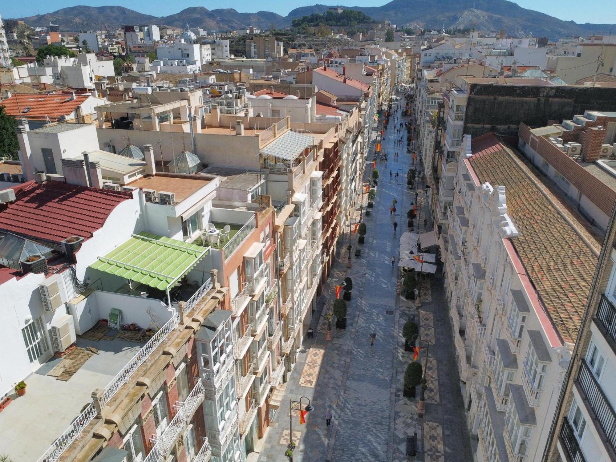 Atico A Cartagena Centro Historico Parking Apartment ภายนอก รูปภาพ